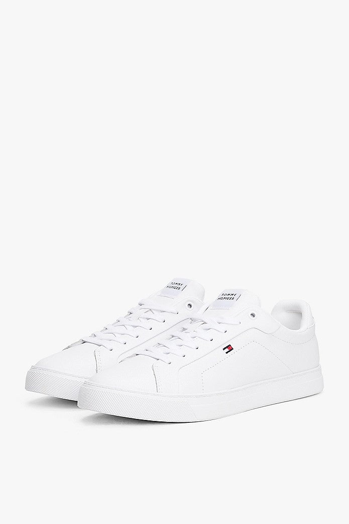 Tommy Hilfiger Court Leather Flag Trainers