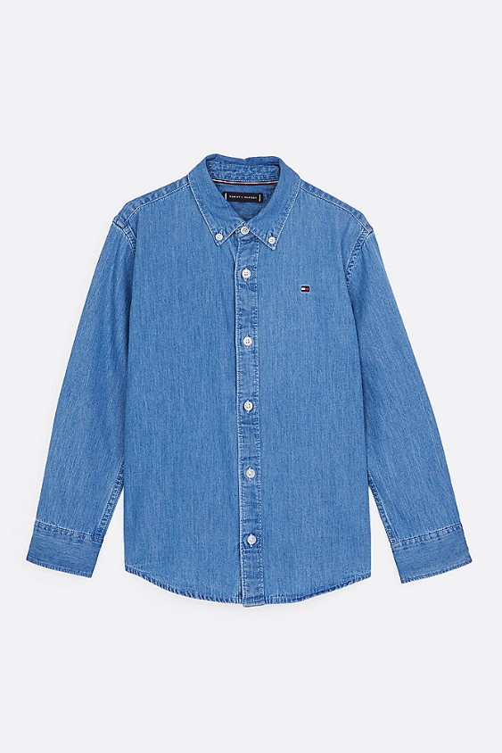 Tommy Hilfiger Kids Denim Chambray Shirt