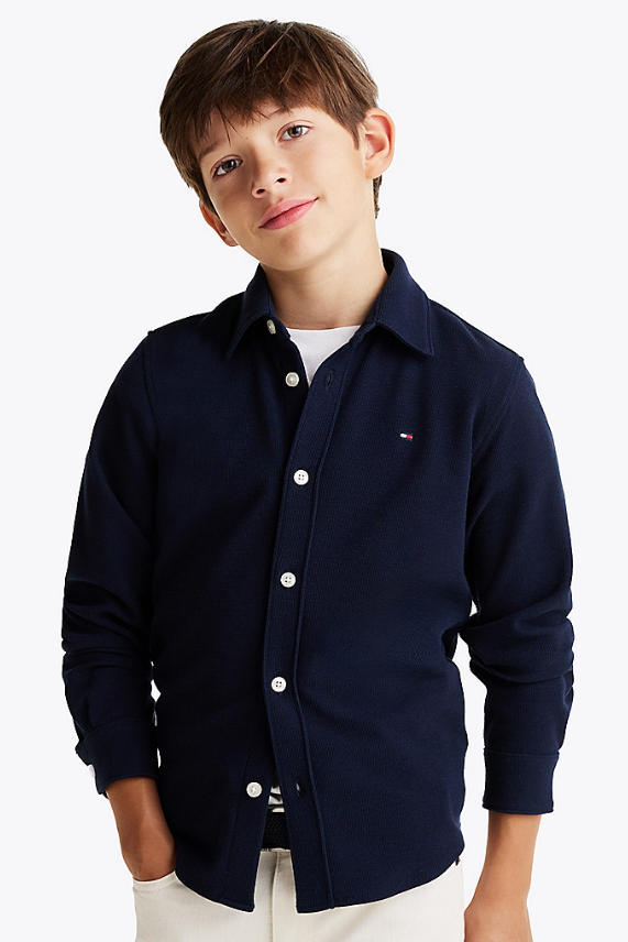 Tommy Hilfiger Kids Micro Waffle Shirt