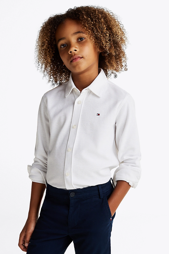 Tommy Hilfiger Kids Micro Waffle Shirt