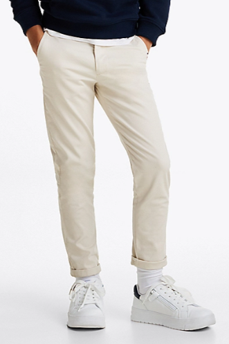 Tommy Hilfiger Kids Soft Twill Chino