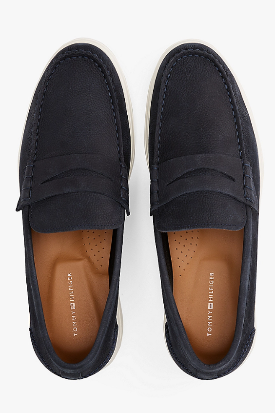 Tommy Hilfiger Nubuck Leather Loafer