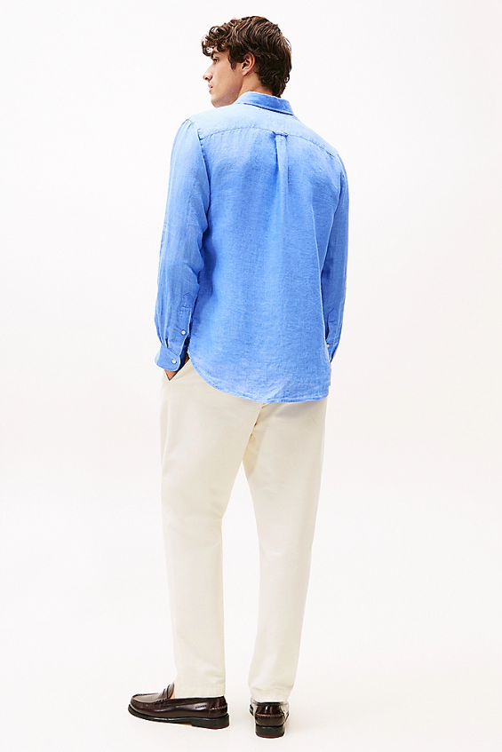 Tommy Hilfiger Regular Fit Pure Linen Shirt