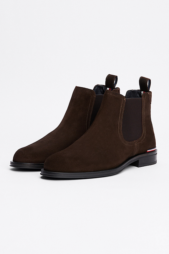 Tommy Hilfiger Suede Chelsea Boot