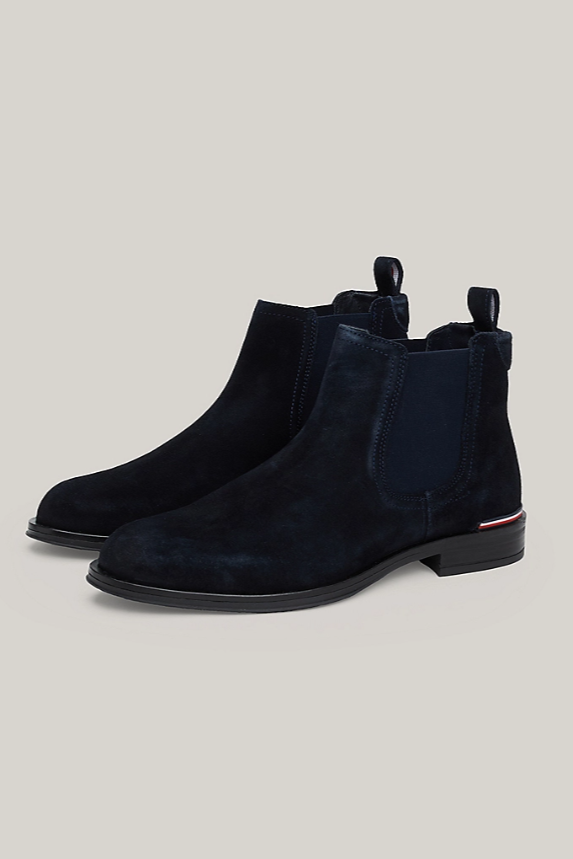 Tommy Hilfiger Suede Chelsea Boot 04757