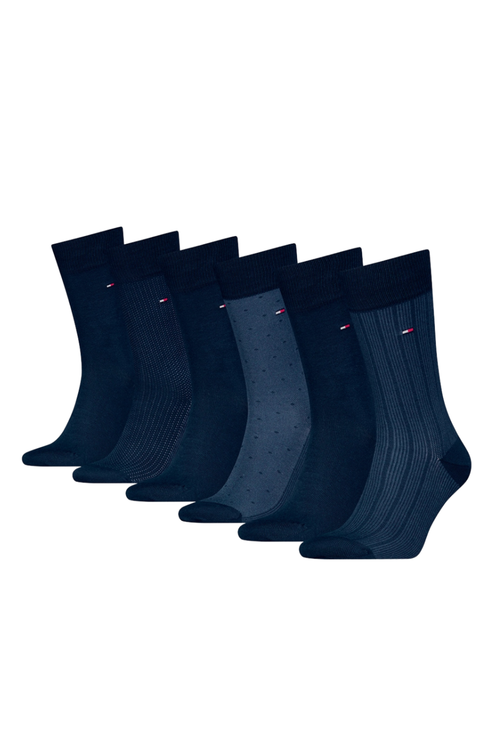 Tommy Hilfiger 6 Pack Socks Tin Giftbox