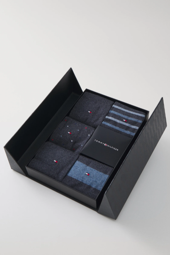 Tommy Hilfiger 5 Pack Socks Giftbox