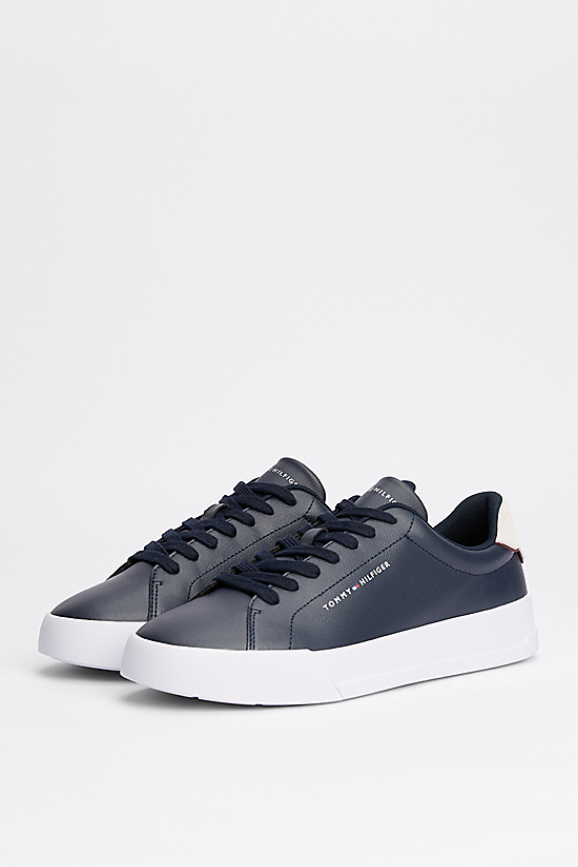 Tommy Hilfiger Pebble Grain Court Trainer 05367