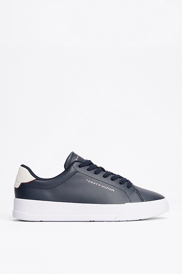 Tommy Hilfiger Pebble Grain Court Trainer 05367