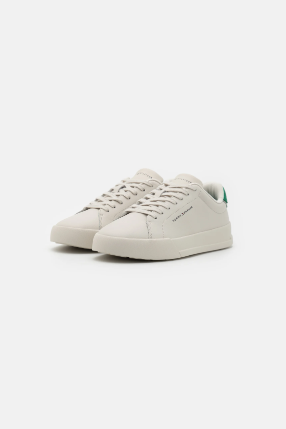 Tommy Hilfiger Pebble Grain Court Trainer 05367