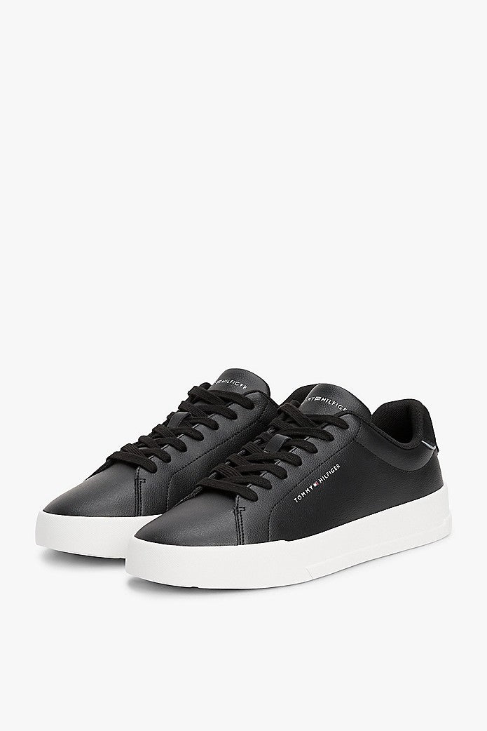 Tommy Hilfiger Pebble Grain Court Trainer 05367