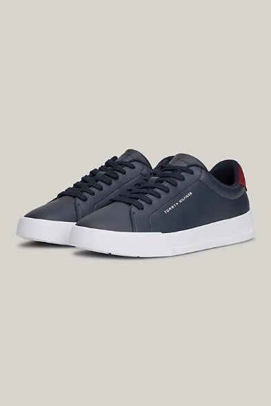 Tommy Hilfiger Pebble Grain Court Trainers