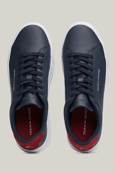 Tommy Hilfiger Pebble Grain Court Trainers