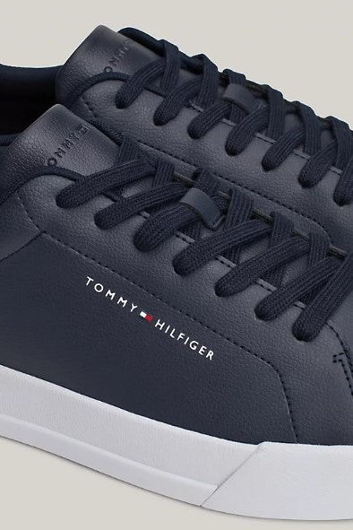 Tommy Hilfiger Pebble Grain Court Trainers