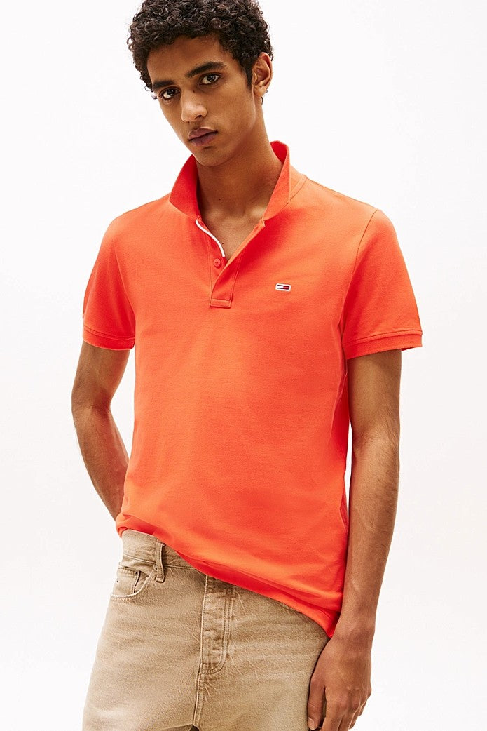 Tommy Jeans Slim Placket Polo