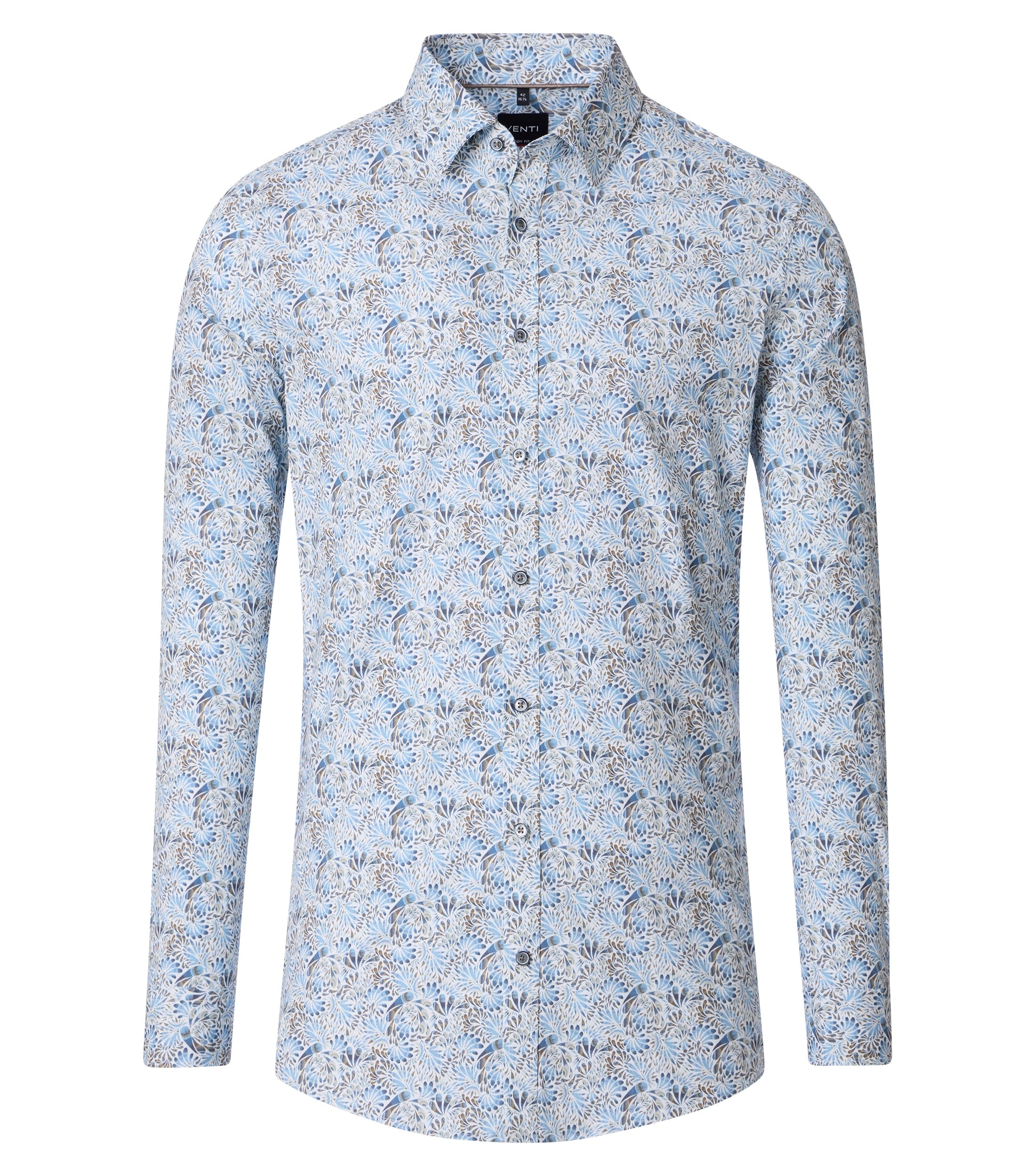 Venti Body Fit City Shirt 1544129