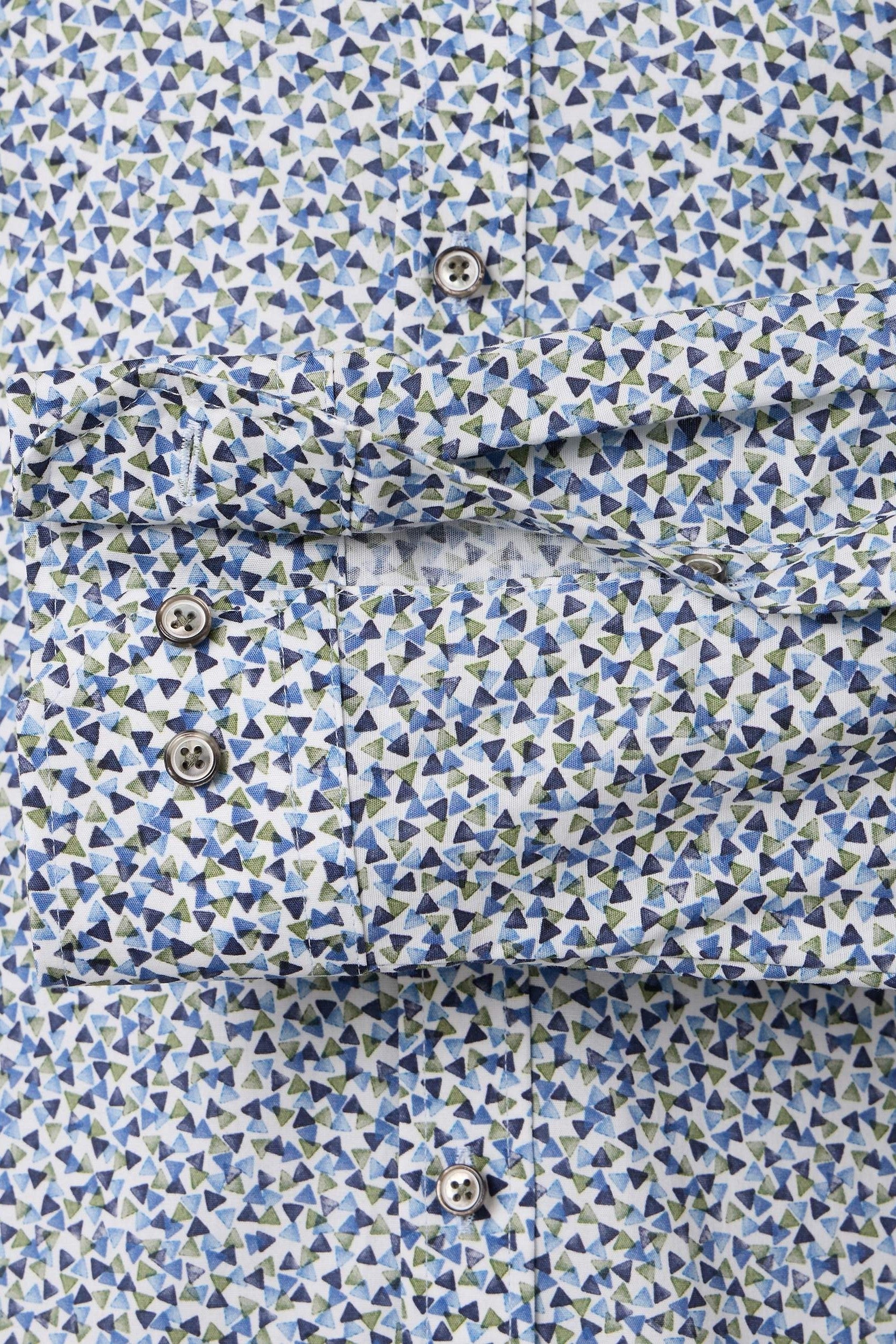 Venti Body Fit Print Shirt 1544934