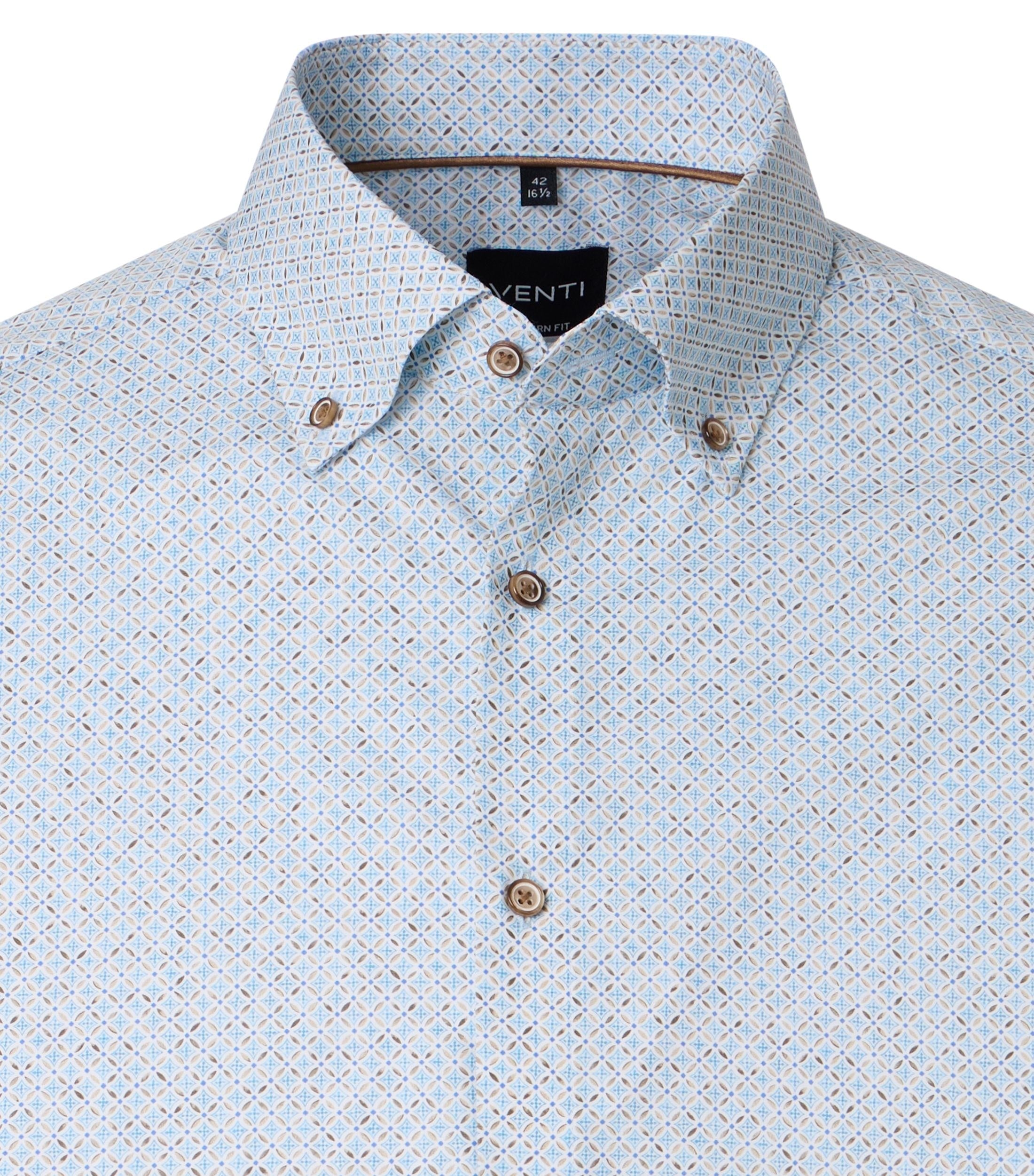 Venti Modern Fit Print Shirt 226110380