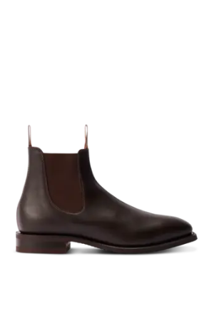 RM Williams Wide Fit Comfort Craftsman Chelsea Boot Chestnut