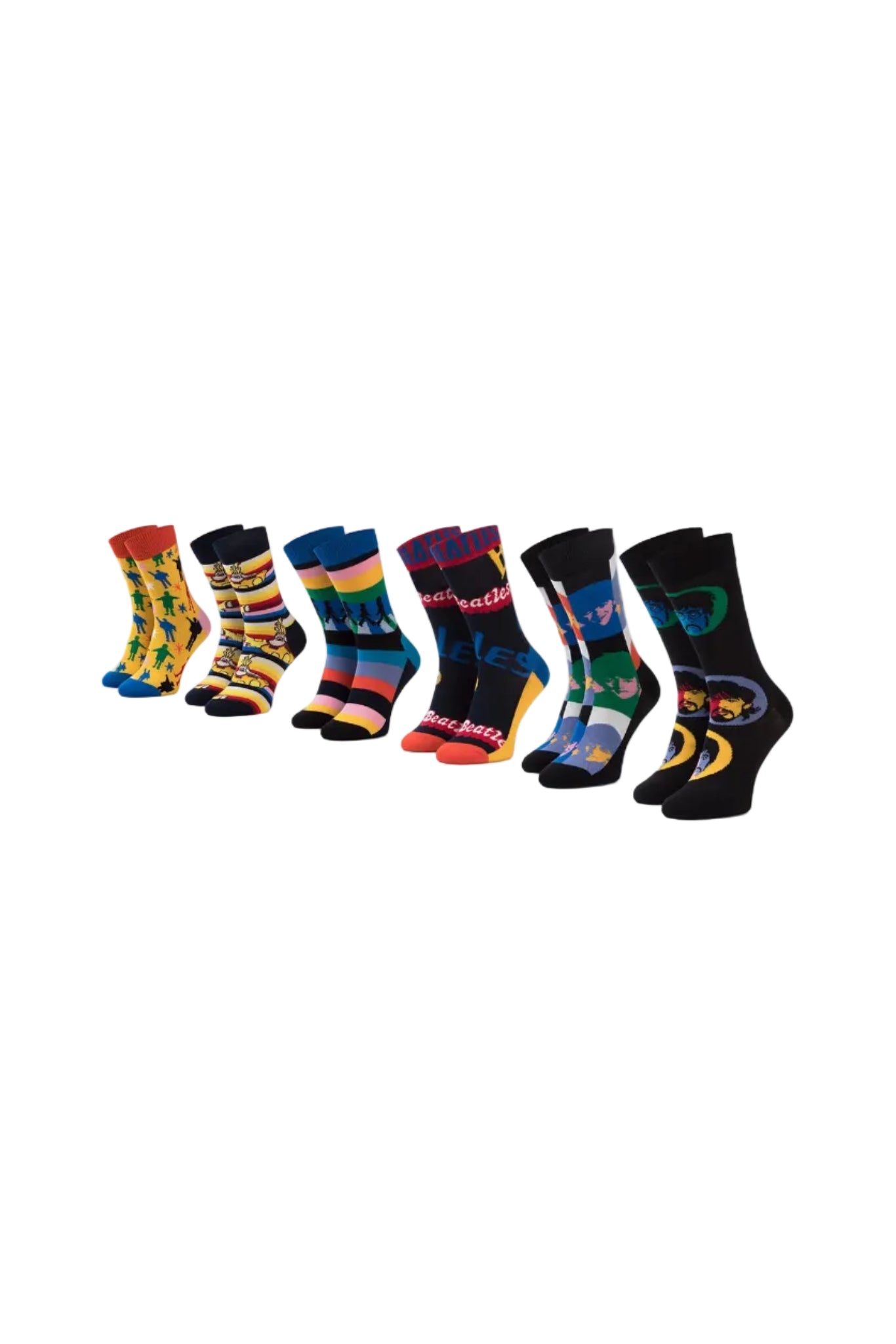 Happy Socks The Beatles 6 Pack Box Set