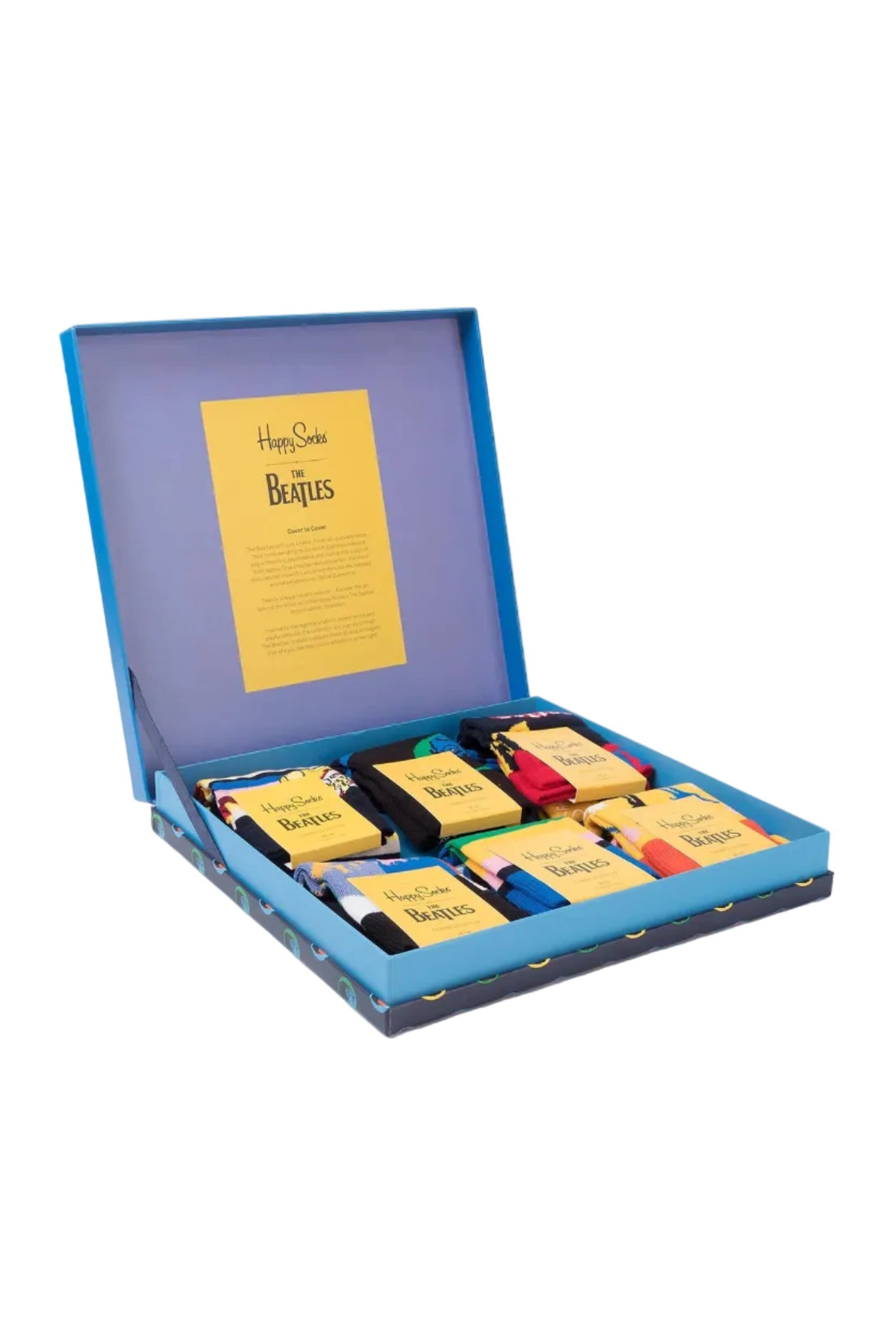 Happy Socks The Beatles 6 Pack Box Set