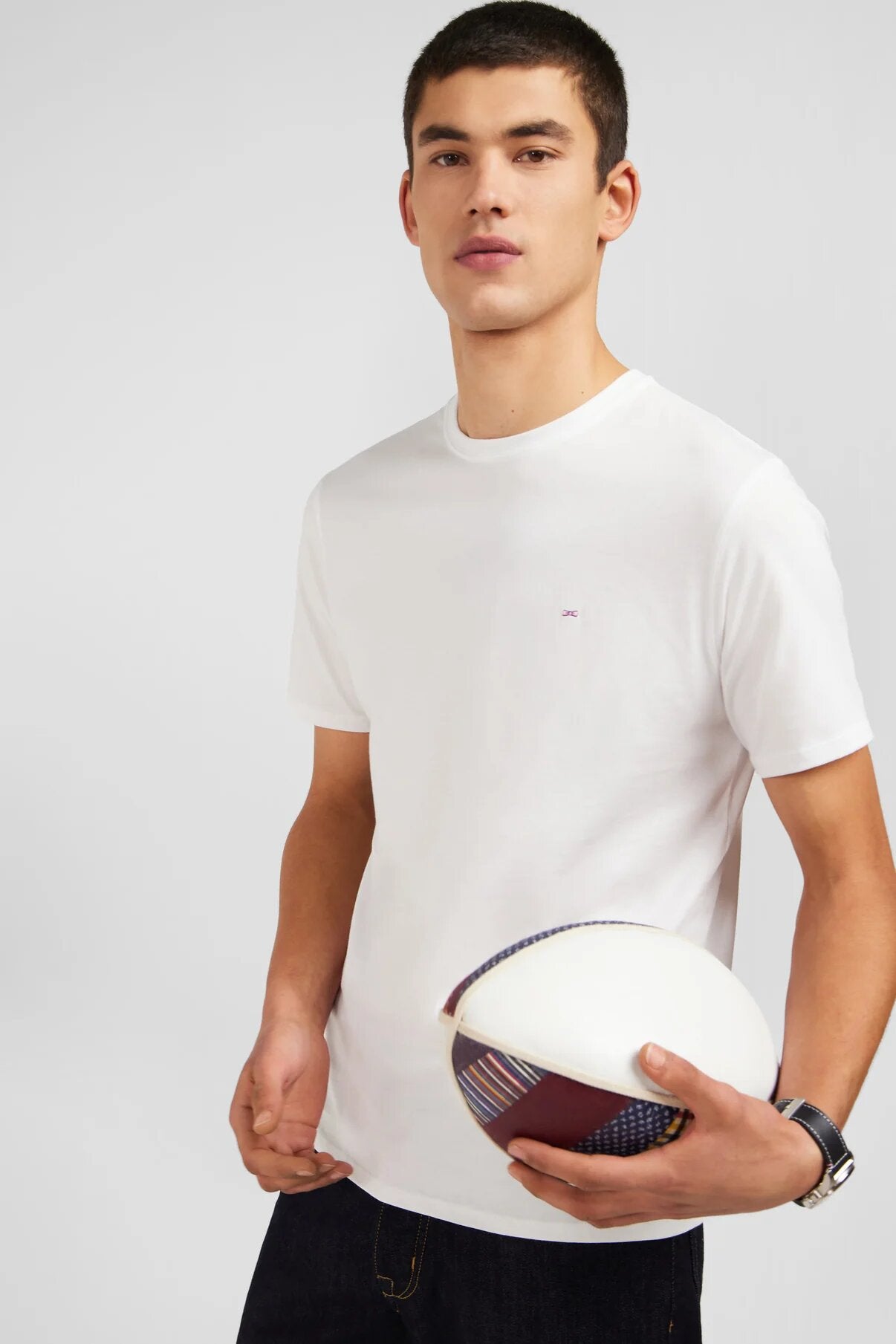 Eden Park Light Cotton Crew Neck T-Shirt
