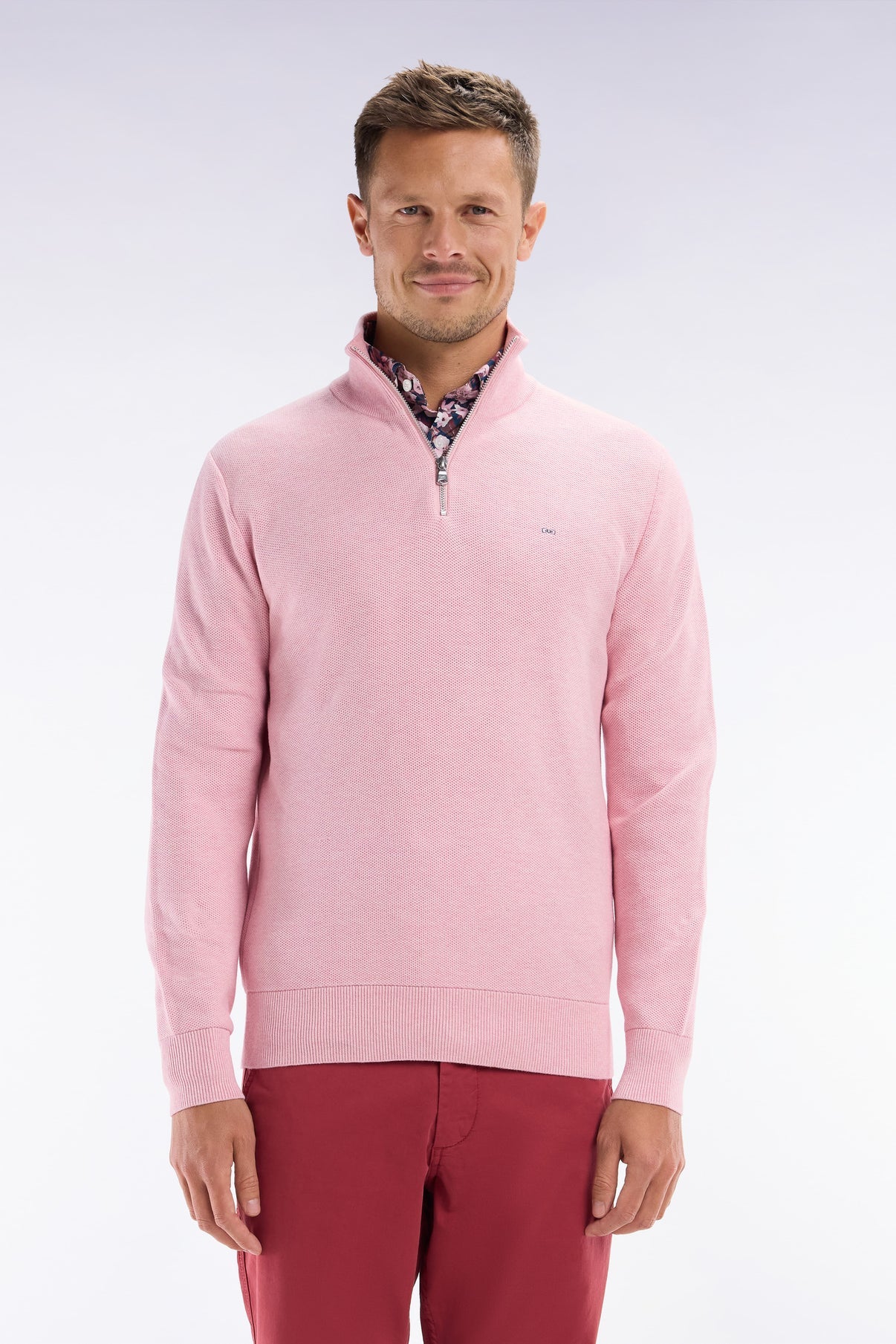 Eden Park Straight Fit Trucker Collar Jumper