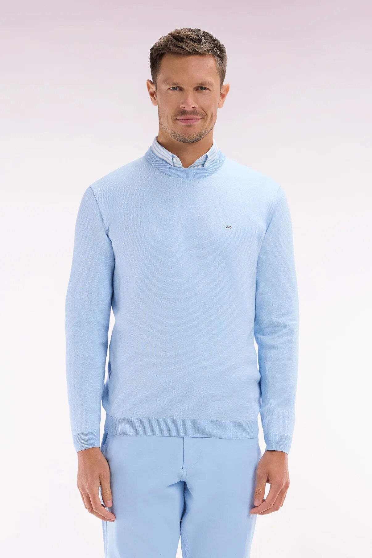 Eden Park Straight Fit Round Neck Knit
