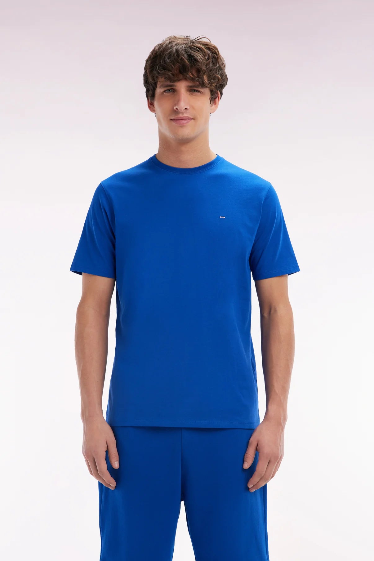 Eden Park Straight Fit Pima Cotton T-Shirt
