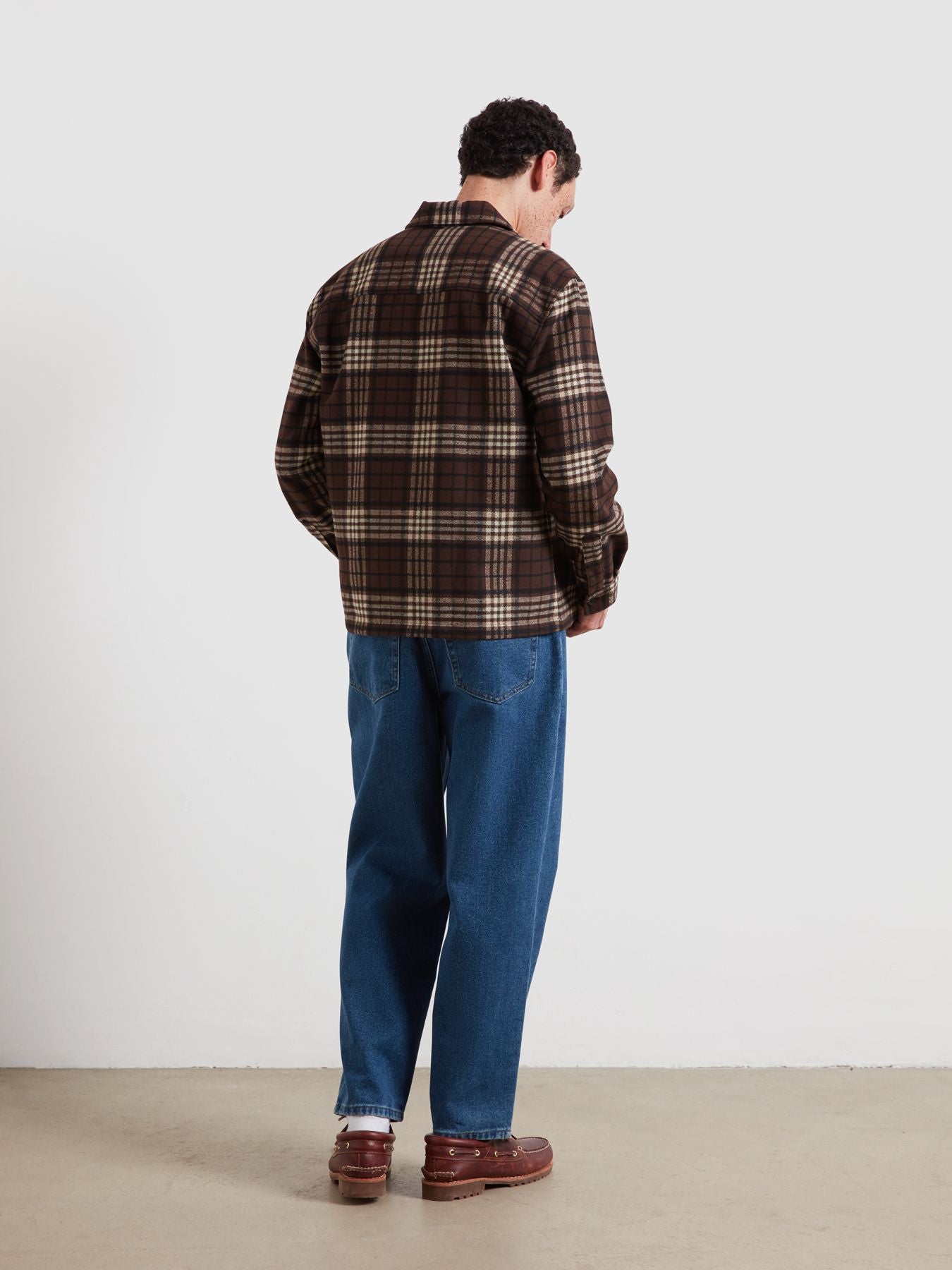 Farah Asher Zip Check Overshirt