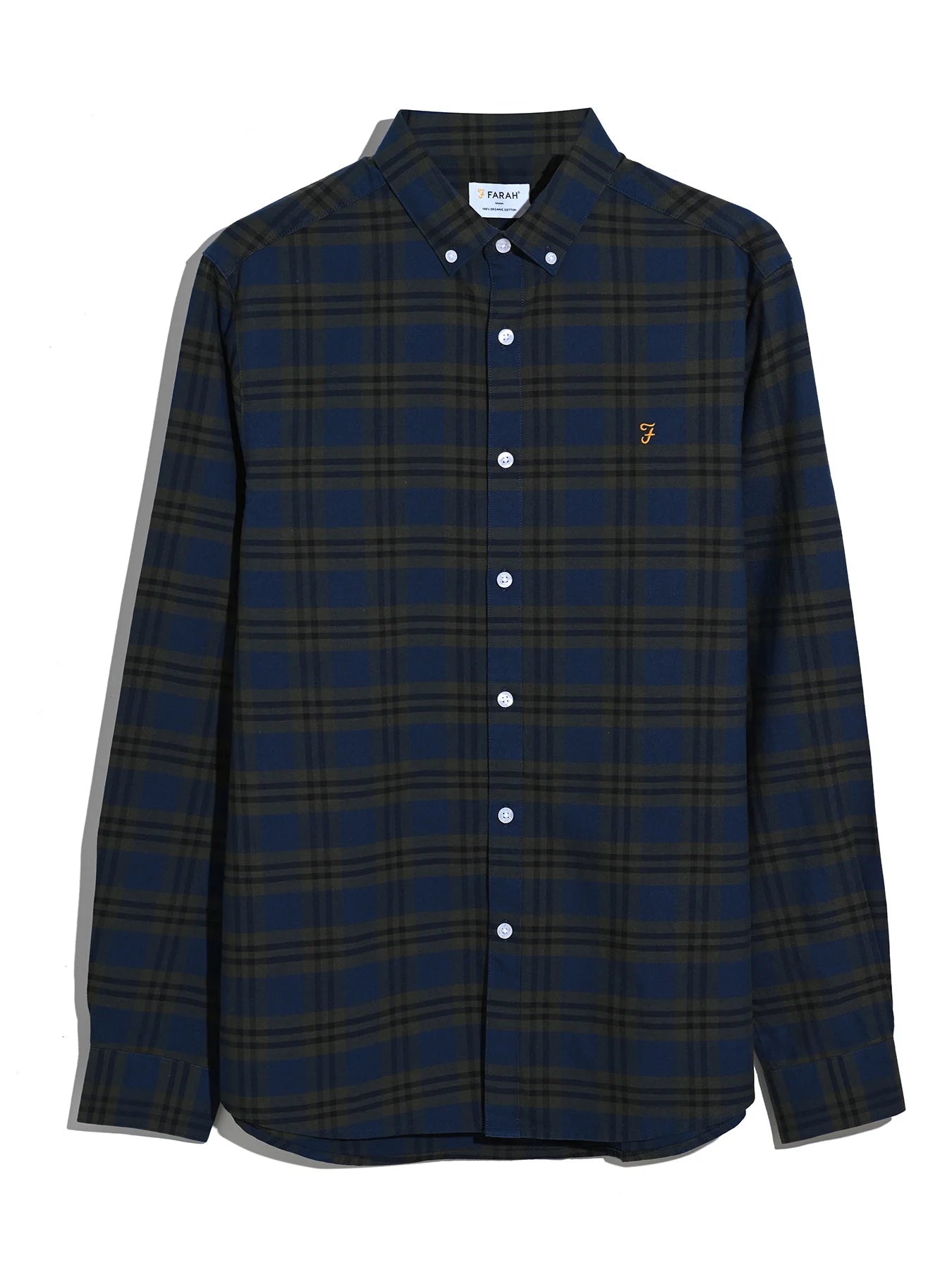 Farah Brewer Organic Check Shirt