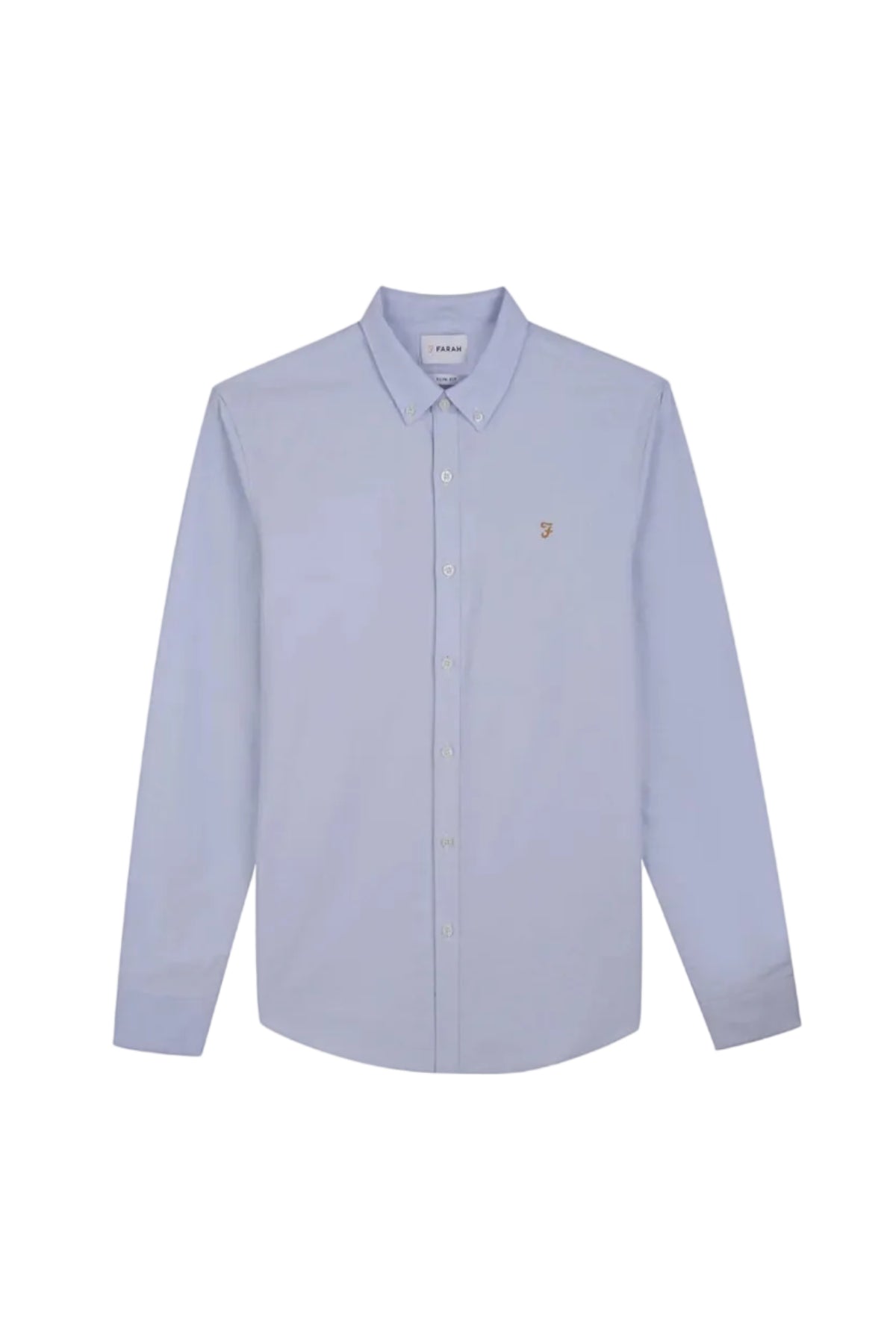 Farah Brewer Cotton Oxford Slim Fit Shirt