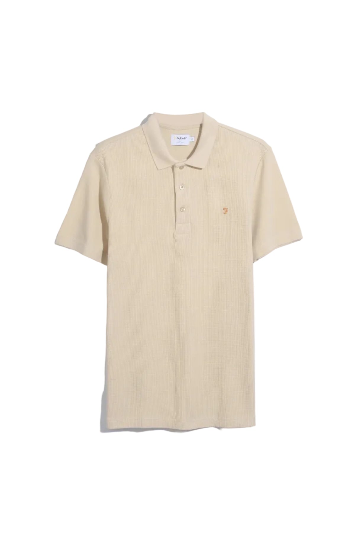 Farah Forester Textured Polo Shirt