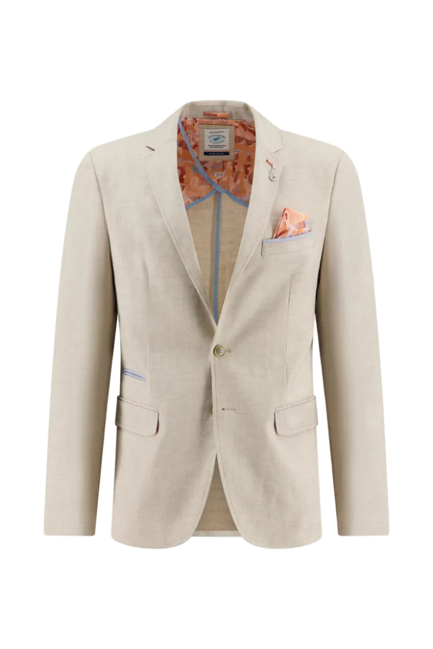 Fish Named Fred Linen Look Blazer 33.105