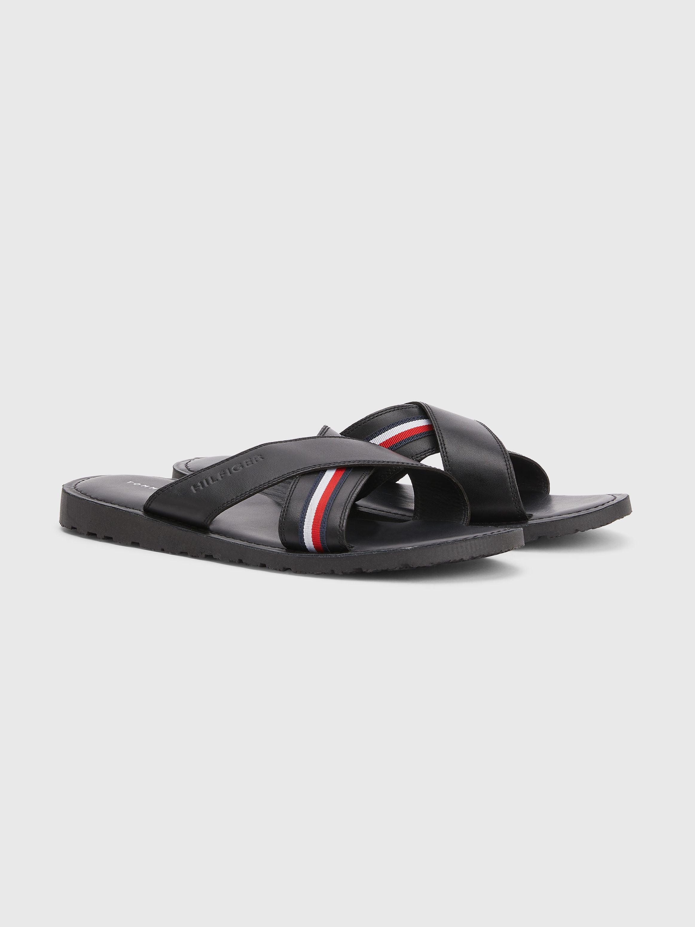 Tommy Hilfiger Crossover Strap Sandals