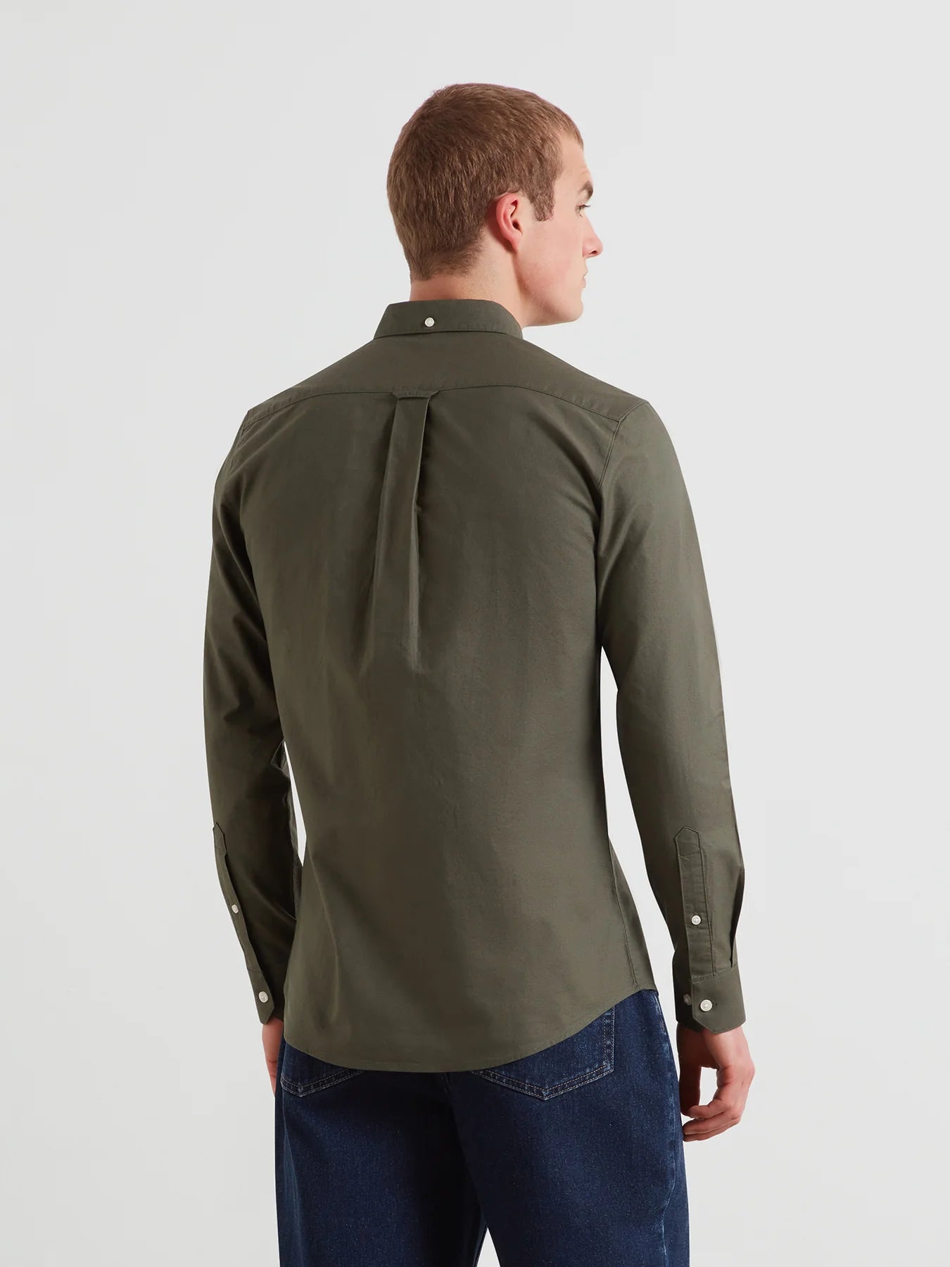 Farah Brewer Cotton Oxford Shirt