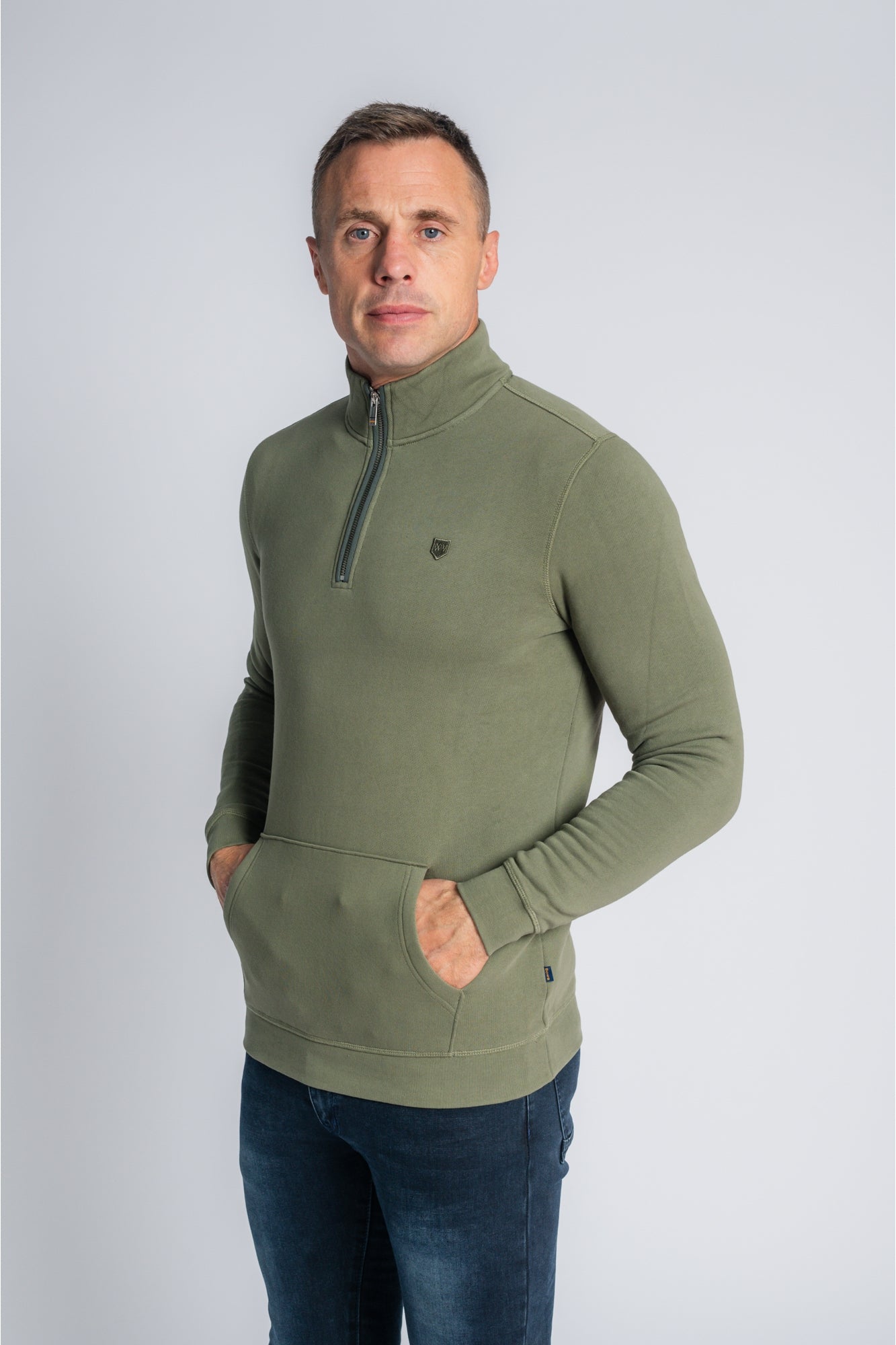 Tommy Bowe XV Kings Gladiators 1/4 Zip Sweat Shirt