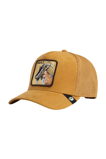 Goorin Bros Golden Goat Suede Trucker Hat