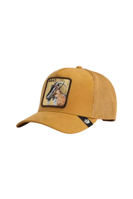 Goorin Bros Golden Goat Suede Trucker Hat