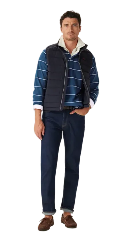 RM Williams Albany Stripe Rugby Jersey