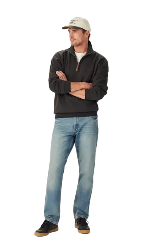 RM Williams Mulyungarie Half Zip Sweatshirt