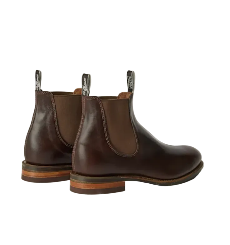 RM Williams Turnout Rounded Toe Leather Boot