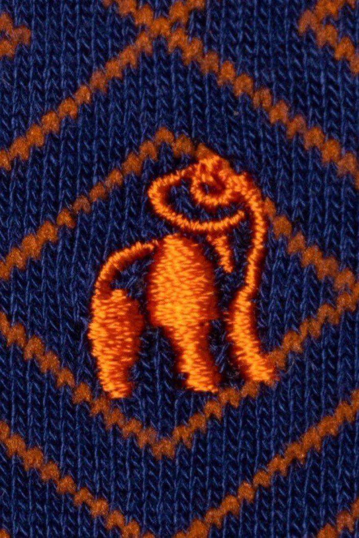 swole_panda_bamboo_socks_sp339_orange_diamond 3