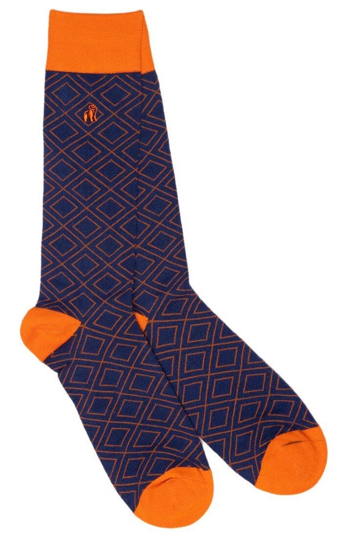 swole_panda_bamboo_socks_sp339_orange_diamond