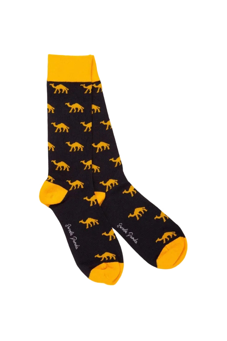 swole_panda_bamboo_socks_sp379 Camel