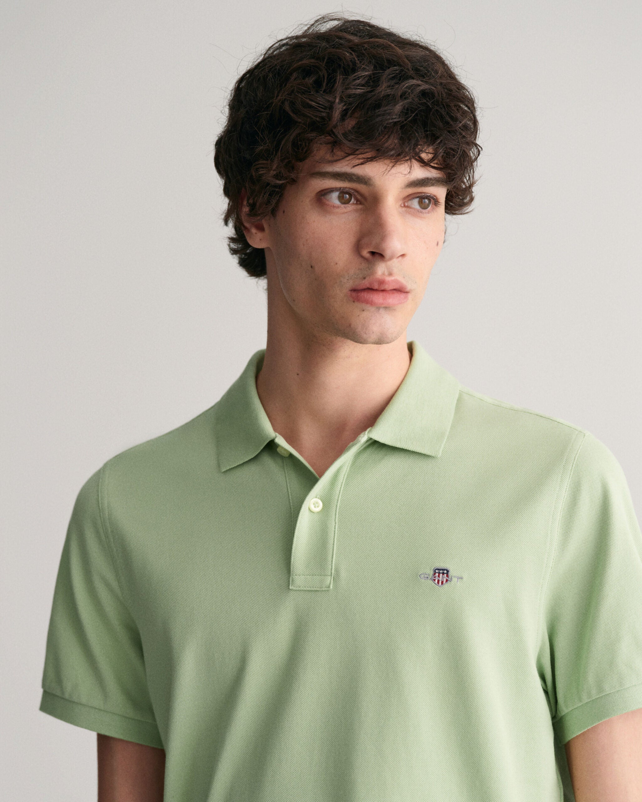 Gant Regular Fit Shield Pique Polo (2210) 345