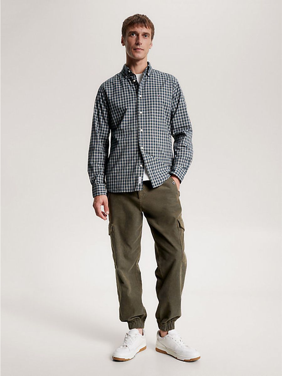 Tommy Hilfiger Regular Fit Soft Flex Mini (32854) Green Mul