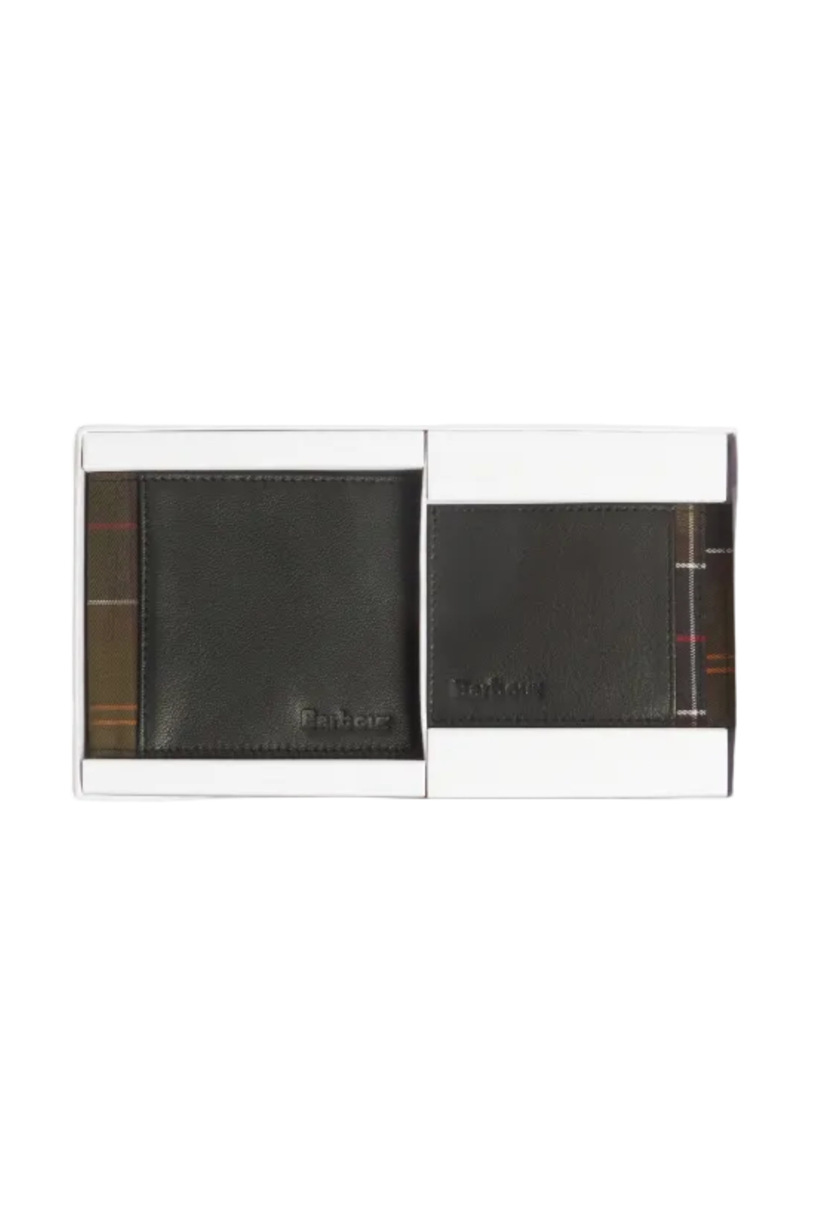 Barbour Wallet & Card Holder Gift Set
