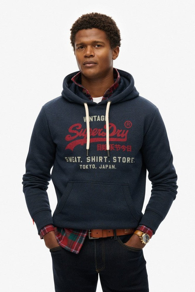 Superdry Vintage Logo Heritage Hood M2014122A