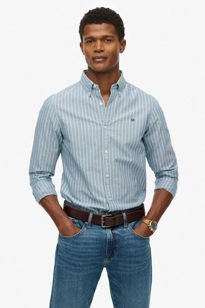 Superdry Classic Oxford Stripe Shirt M4011037A